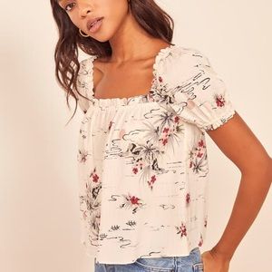 Reformation Evalyn top